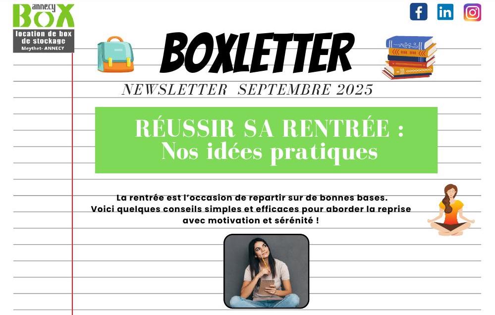 Newsletter septembre 2025